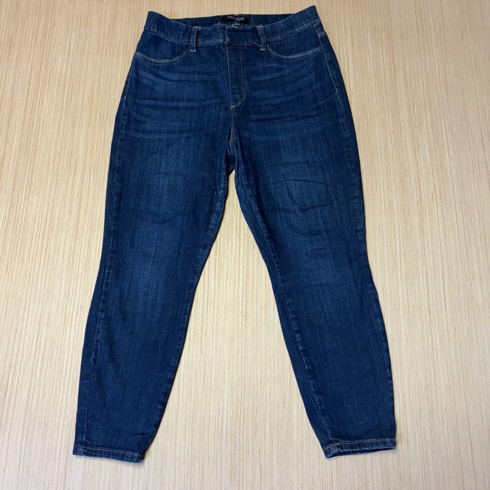 Judy Blue High Rise Pull On Skinny Jegging Jeans Womens 16W Dark Wash - Picture 2 of 10